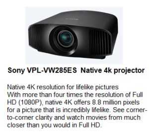 Sony Projector